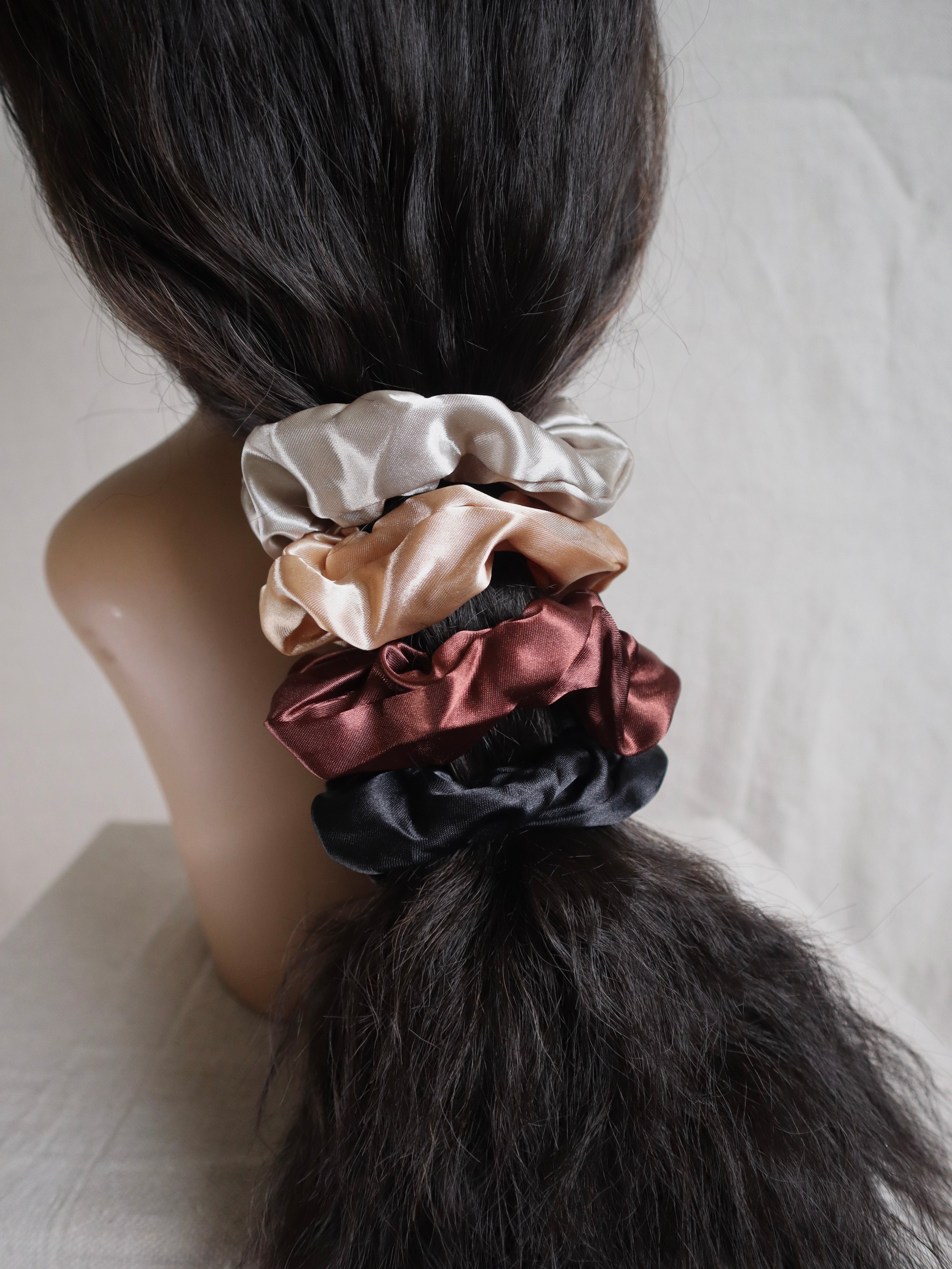 Satin Scrunchie Set