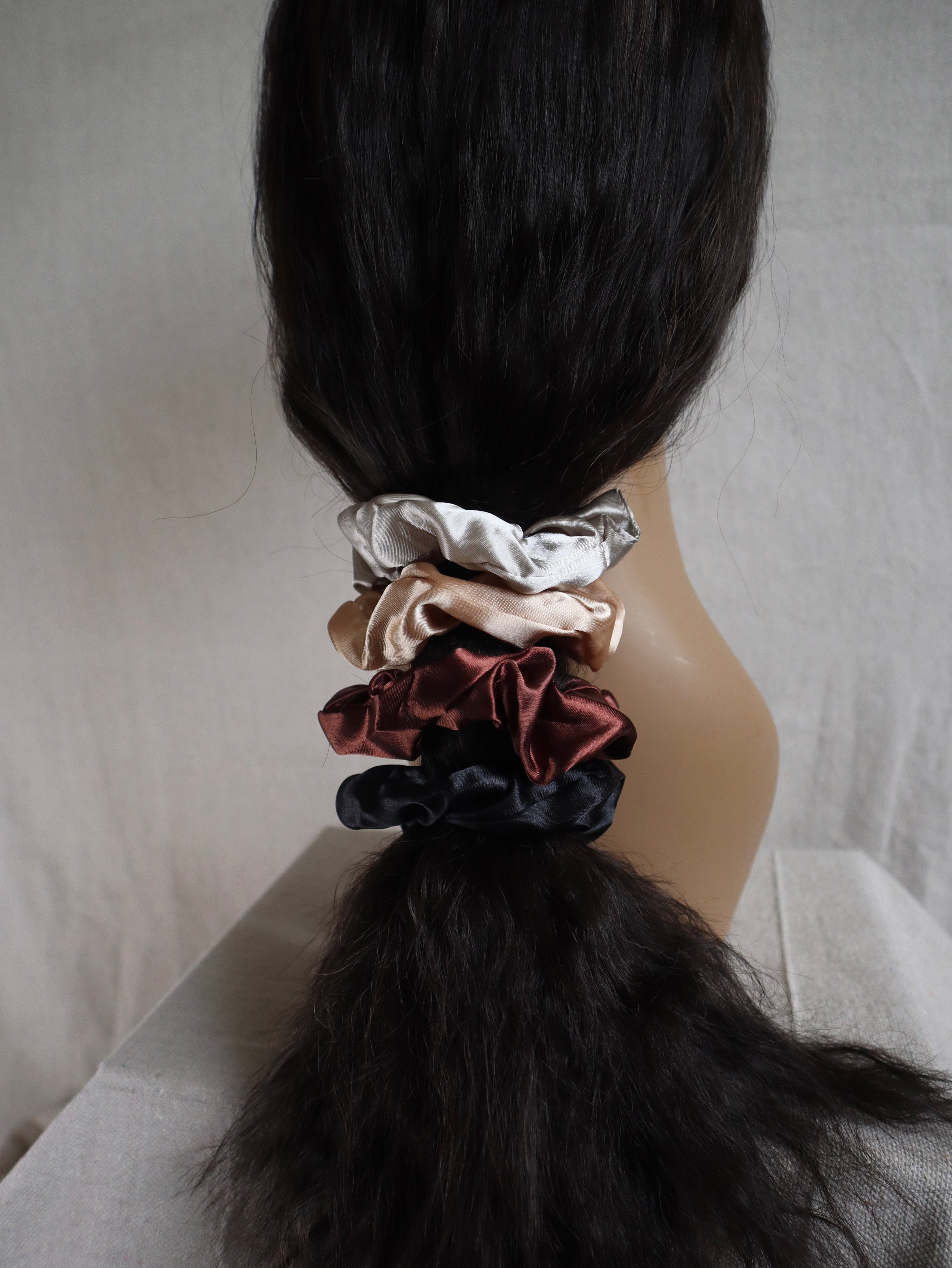 Satin Scrunchie Set
