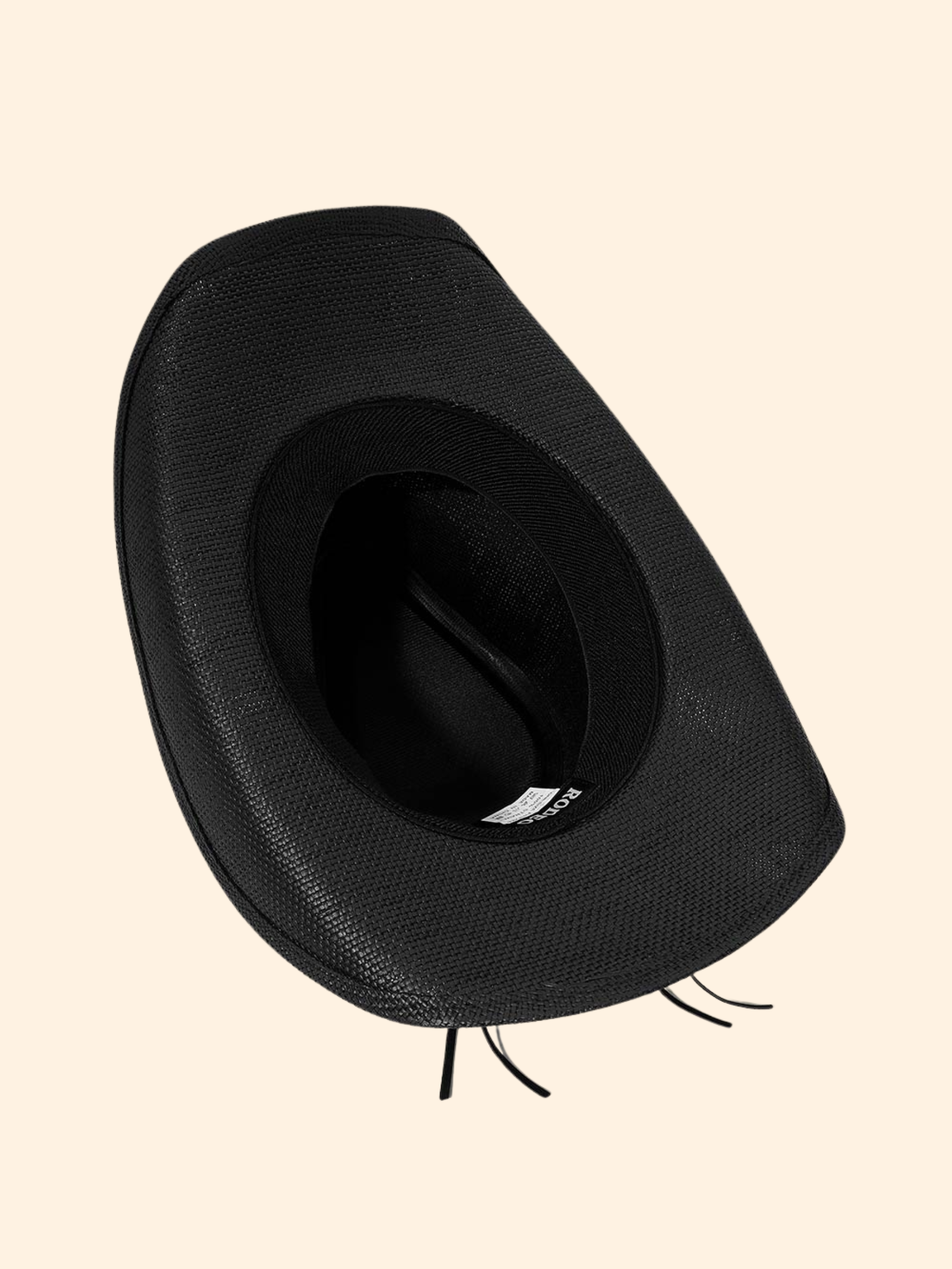 Tan Straw Steer Head Cowboy Hat