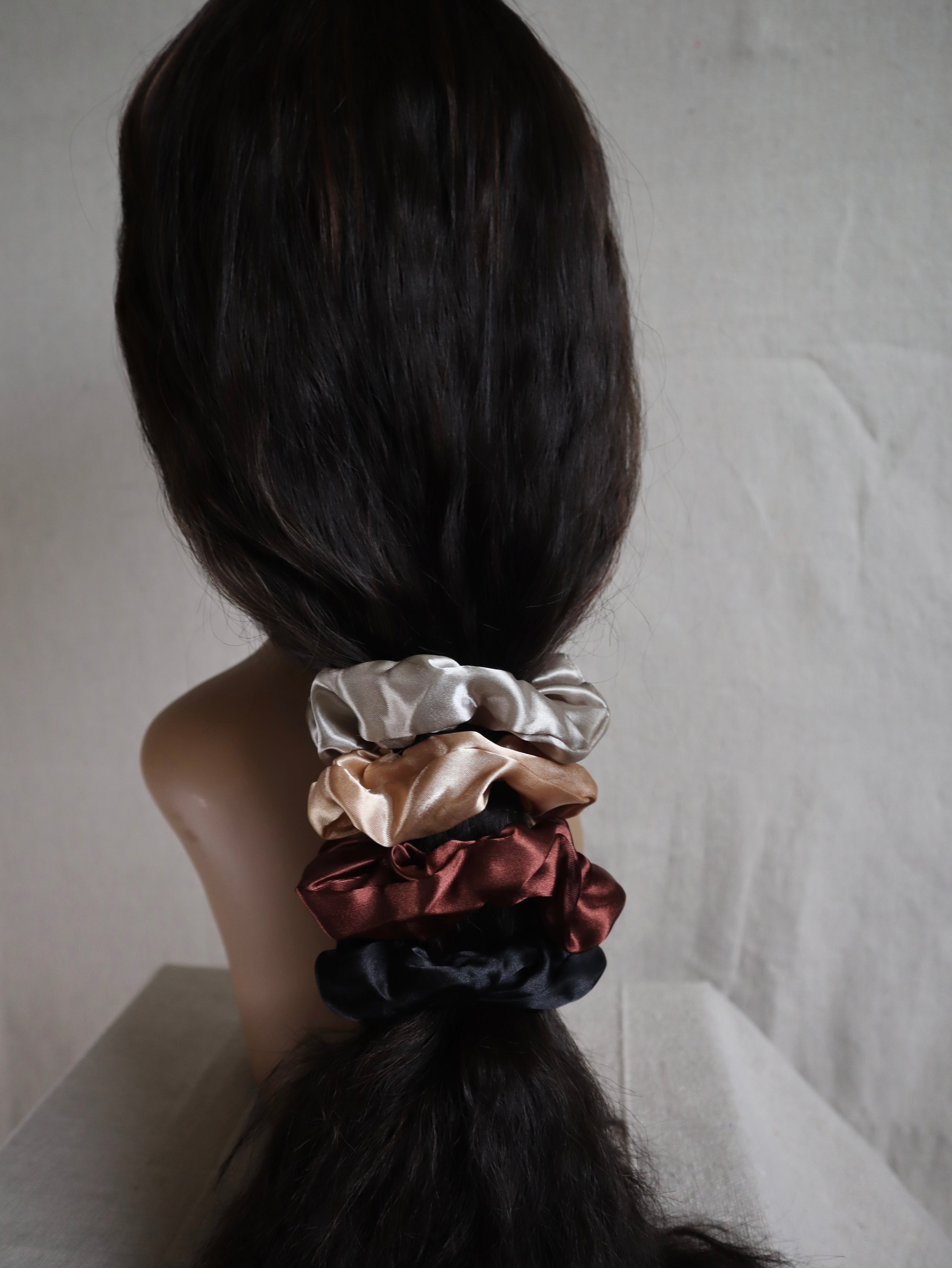 Satin Scrunchie Set